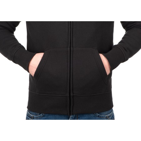 Bluza Outrider Tactical OT Logo Zip Hoodie Black