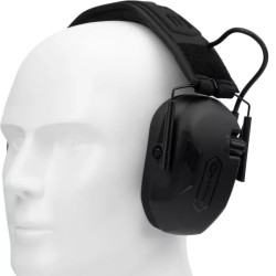EARMOR Aktywne ochronniki słuchu M300A Black 2
