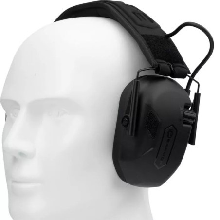 EARMOR Aktywne ochronniki słuchu M300A Black