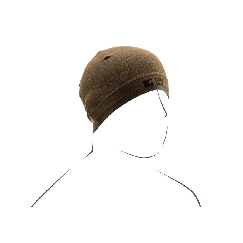 Czapka Clawgear Merino Seamless Beanie Stonegrey Olive