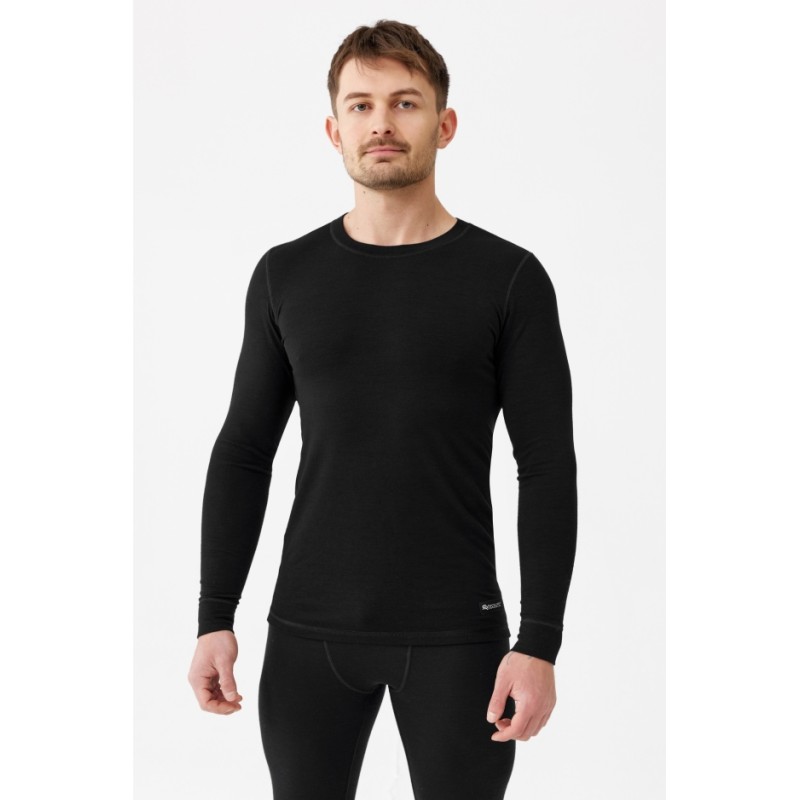 Koszulka termoaktywna Rough Radical MERINO ACTIVE LS 240 Black