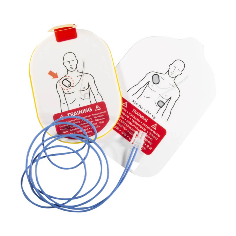 Elektrody szkoleniowe (wlepki) dla dorosłych do defibrylatora AED Philips HeartStart HS1