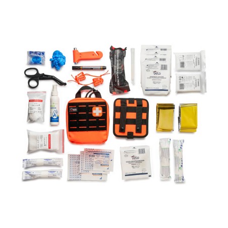 Apteczka samochodowa PTR - wariant podstawowy - Czerwony
