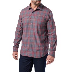 Koszula 5.11 Igor Plaid Long Sleeve Shirt RED BRBN