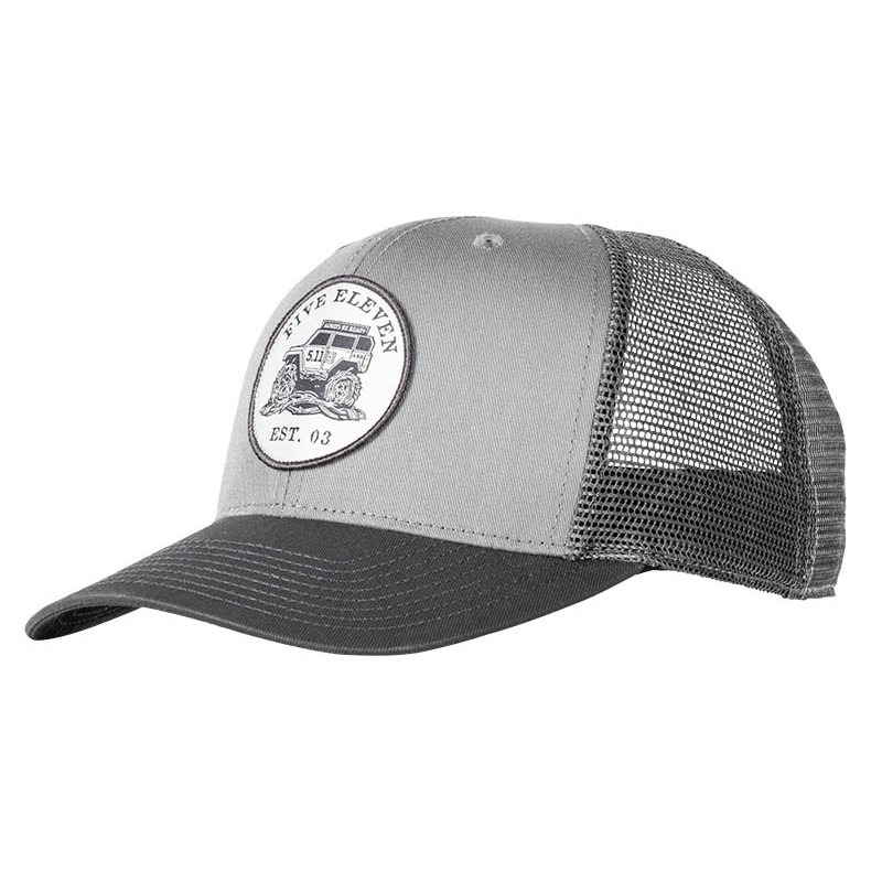 Czapka 5.11 Off-road Trucker OVERCAST GREY