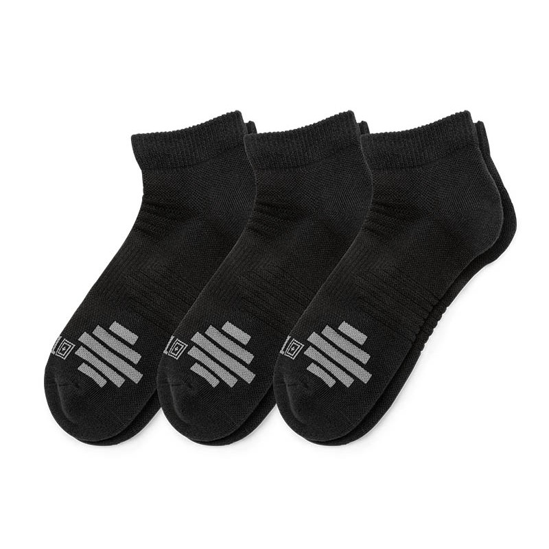 Skarpety 5.11 PT-R Plus Ankle Sock 3-Pack Black