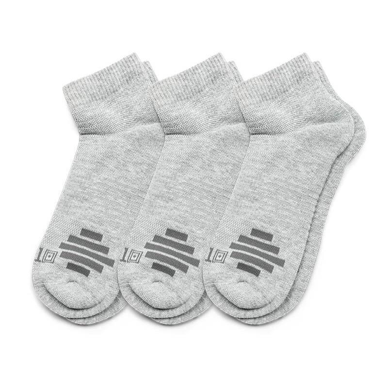 Skarpety 5.11 PT-R Plus Ankle Sock 3-Pack Heather Grey