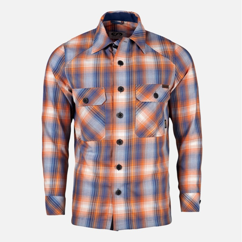 Koszula męska DURABO SUPER 51 FLANELA Flannel Orange