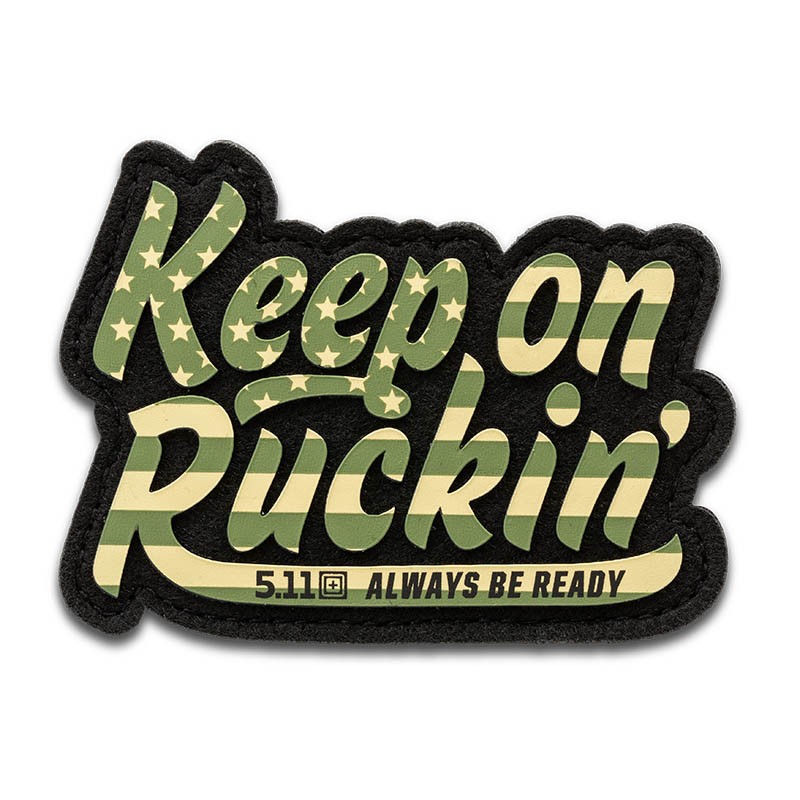 Naszywka 5.11 KEEP ON RUCKIN USA PATCH