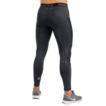 Męskie getry z kieszonką Rough Radical STONE LONG Black
