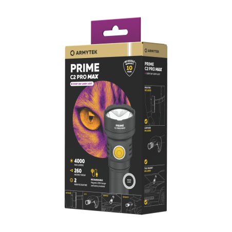 Latarka Armytek Prime C2 Pro Max Magnet USB (białe światło)