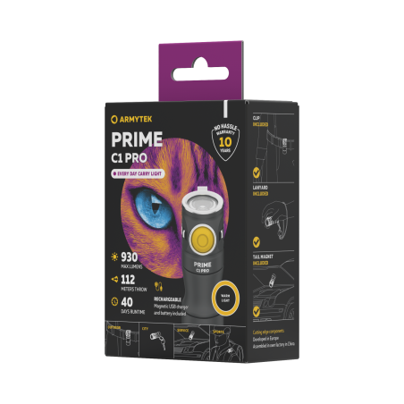 Armytek Prime C1 Pro Magnet USB Warm