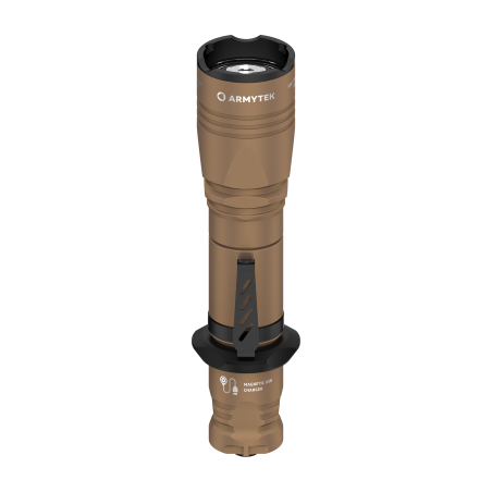 Latarka Armytek Dobermann Pro Magnet USB Sand (ciepłe światło)