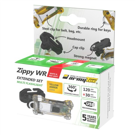 Zestaw Armytek Zippy WR Extended Set Yellow Amber