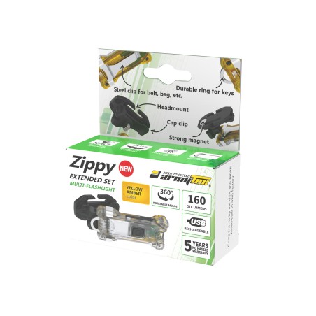 Multilatarka Armytek Zippy Extended Set Yellow Amber