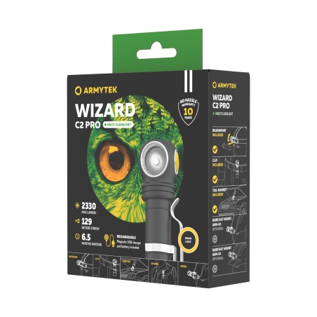 Latarka Armytek Wizard C2 Pro (ciepłe światło)