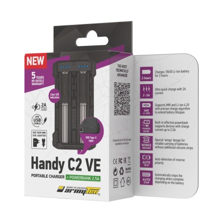 Ładowarka Armytek Handy C2 Vape Edition