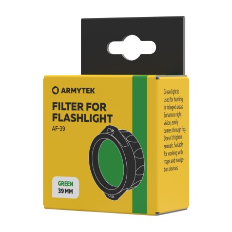 Zielony filtr Armytek AF-39 (Predator/Viking)