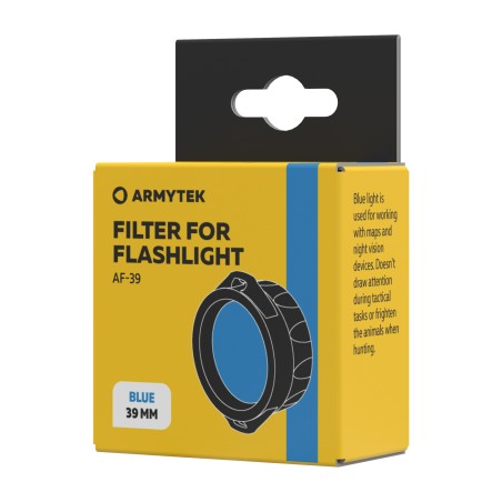 Niebieski filtr Armytek AF-39 (Predator/Viking)