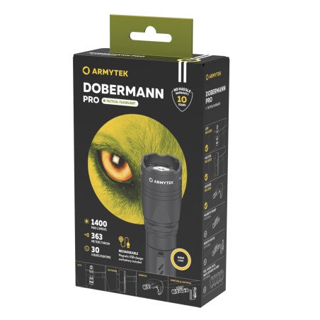 Armytek Dobermann Pro Magnet USB Warm