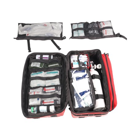 Zestaw PSP R1 w plecaku (KSRG 07.2013) z szynami kramera