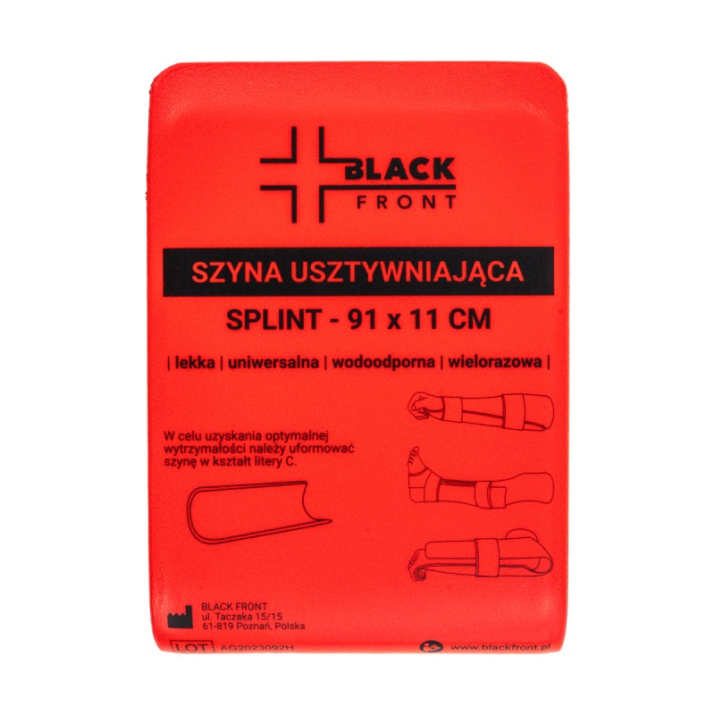 Szyna unieruchamiająca SPLINT 11×91 cm