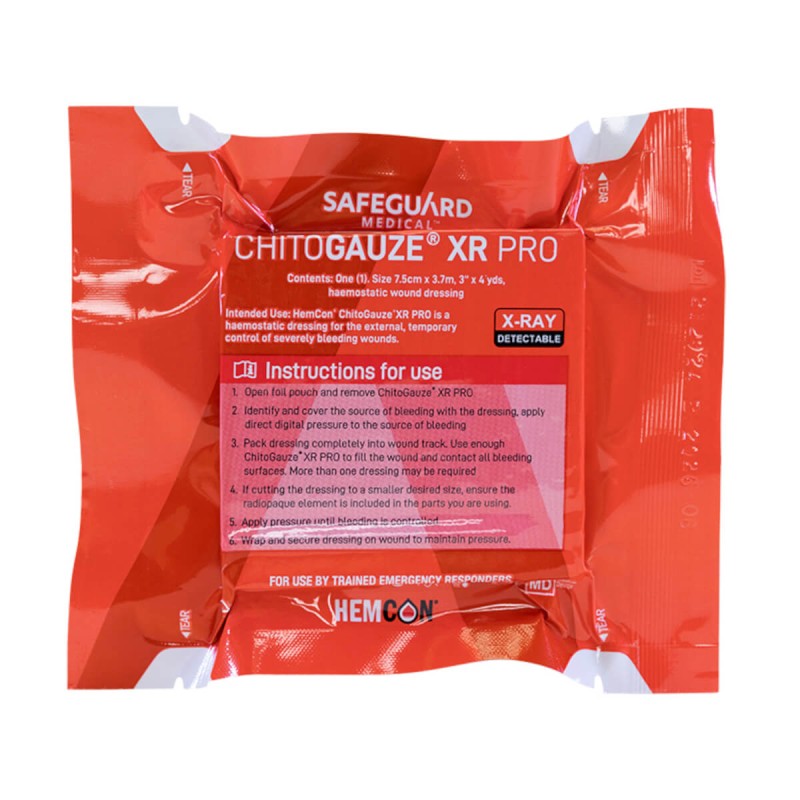 Opatrunek hemostatyczny ChitoGauze XR PRO ChemCon