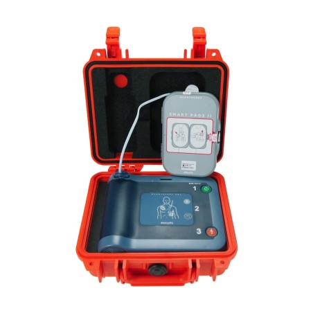 Defibrylator AED Philips Heartstart FRx w walizce ochronnej PANARO