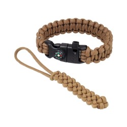 Bransoletka EDCX Flaming Lizzard Coyote Brown