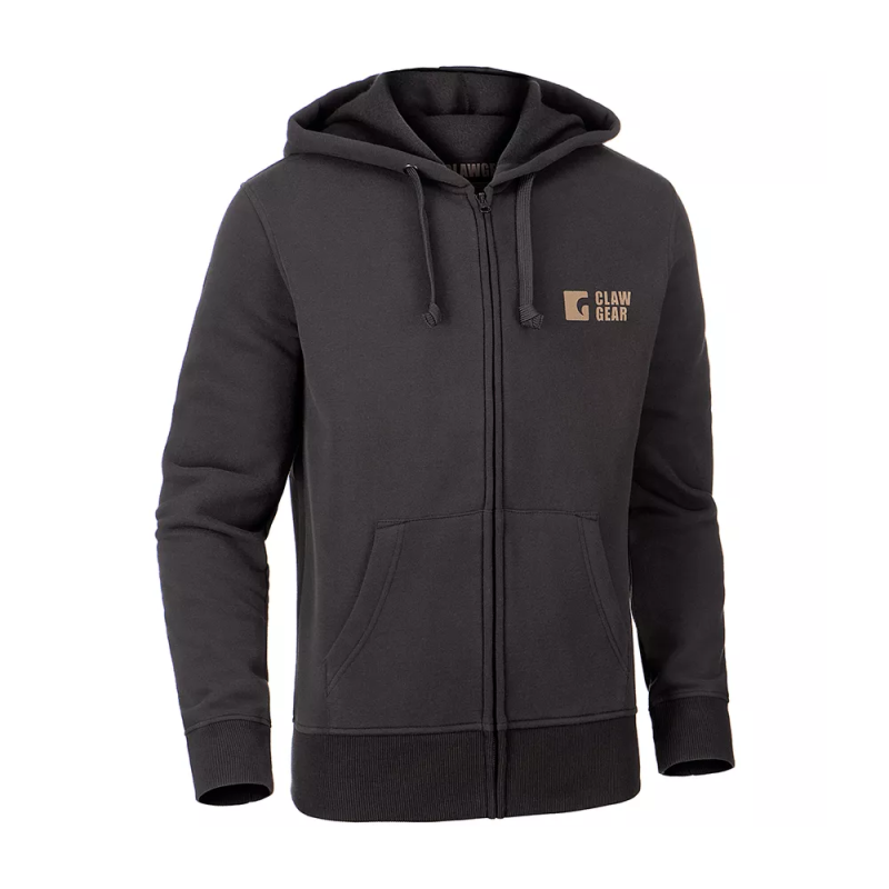 Bluza Clawgear CG Logo Zip Hoodie Black