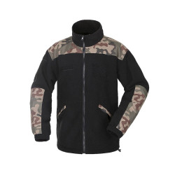 Bluza polarowa TEXAR GROM Black/PL Camo