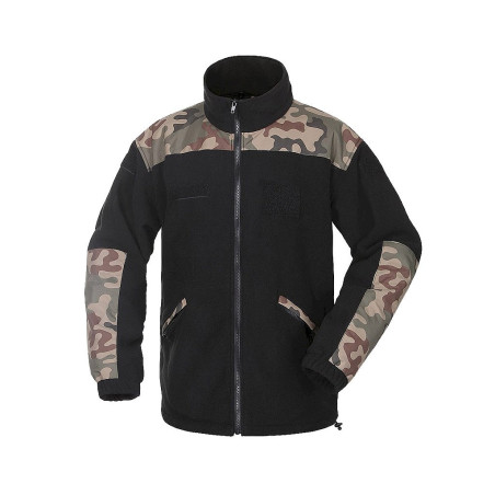 Bluza Polarowa GROM TXR Black/PL Camo