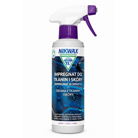 Impregnat Nikwax do Butów z Tkaniny i Skóry 300 ml atomizer