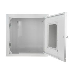 Szafka wewnętrzna, metalowa na defibrylator AED (magnes) 2