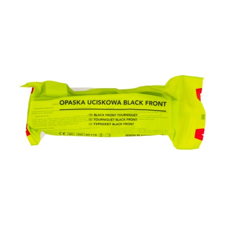 Opaska uciskowa, staza taktyczna BLACK FRONT (fluo)