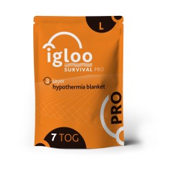 Koc termiczny Igloo Pro Pomarańczowy – L