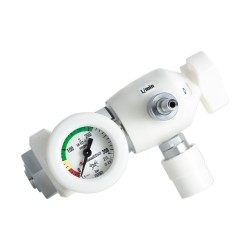 Reduktor tlenowy z króćcem i złączem AGA (Z-100.2.2.P-T...