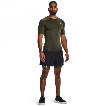 Koszulka treningowa Under Armour Armour Comp SS - khaki
