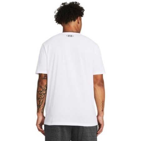 Koszulka UNDER ARMOUR Sportstyle Logo White / Black