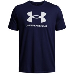 Koszulka UNDER ARMOUR Sportstyle Logo Academy/White 2