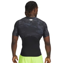 Koszulka UNDER ARMOUR HeatGear Printed Black / White 2