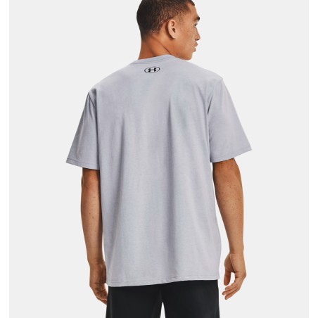 Męska koszulka z krótkim rękawem UA ABC Camo Boxed Logo Mod Gray Light Heather/Black
