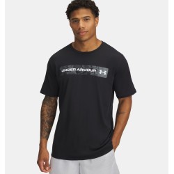 Męska koszulka z krótkim rękawem UA Camo Chest Stripe...