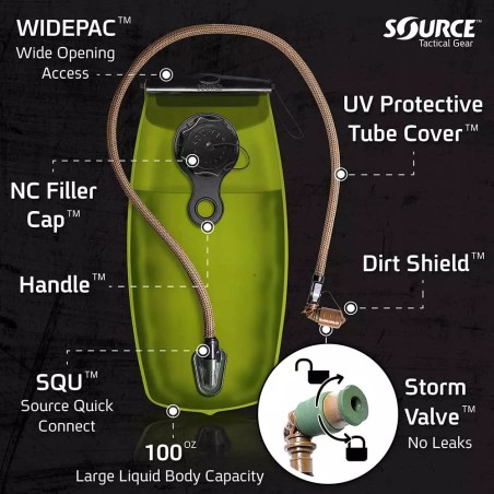 Bukłak WXP 3L olive Source