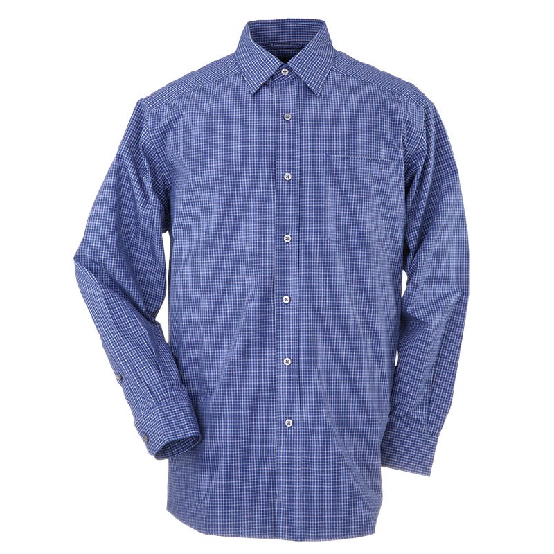 Koszula 5.11 Covert Dress Shirt Blue Plaid