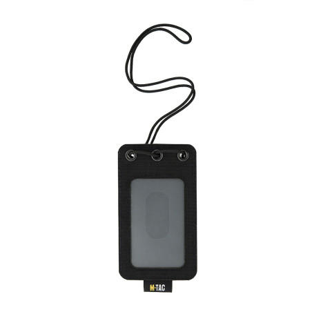 M-Tac pokrowiec na identyfikator z przezroczystym panelem 