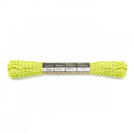 M-Tac paracord Minicord Reflective 15m 