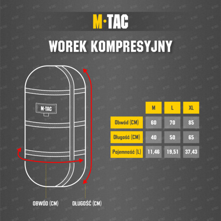 M-Tac worek kompresyjny Large 