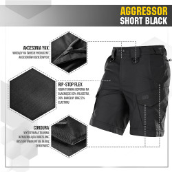 M-Tac Spodenki Aggressor Short  2