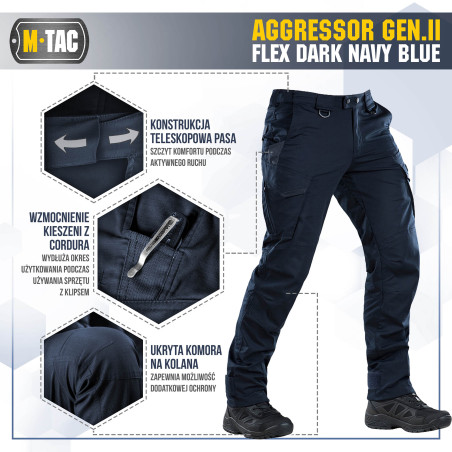 Spodnie taktyczne Aggressor Gen.II Flex 